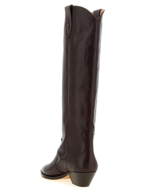 Isabel Marant Denvee Western Style High Boots