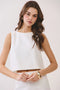 Back Bow Ties Sleeveless Crop Top