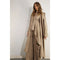 Back Pleated Trench Coat ASH TAUPE-Coat-Mulla-S-ASH TAUPE-Urbanheer