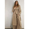 Back Pleated Trench Coat ASH TAUPE-Coat-Mulla-S-ASH TAUPE-Urbanheer