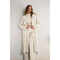 Back Pleated Trench Coat CREAM-Coat-Mulla-S-CREAM-Urbanheer