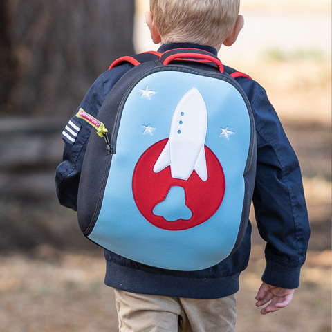 Backpack - Space Rocket-Fashion-Dabbawalla Bags-Urbanheer