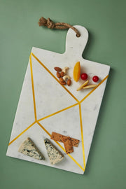Badajoz Marble Cheese Board-Cheese Board-GAURI KOHLI-18" x 10" inches-Urbanheer
