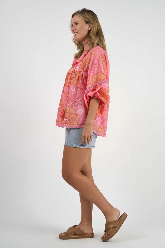 Bahamas Top Blossom-Top-Naudic-M-Pink-Urbanheer