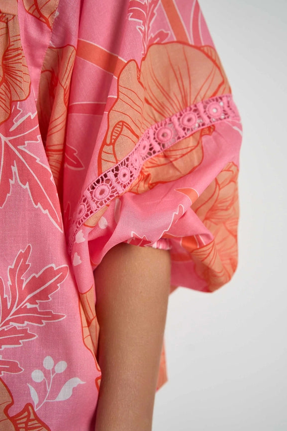 Bahamas Top Blossom-Top-Naudic-M-Pink-Urbanheer