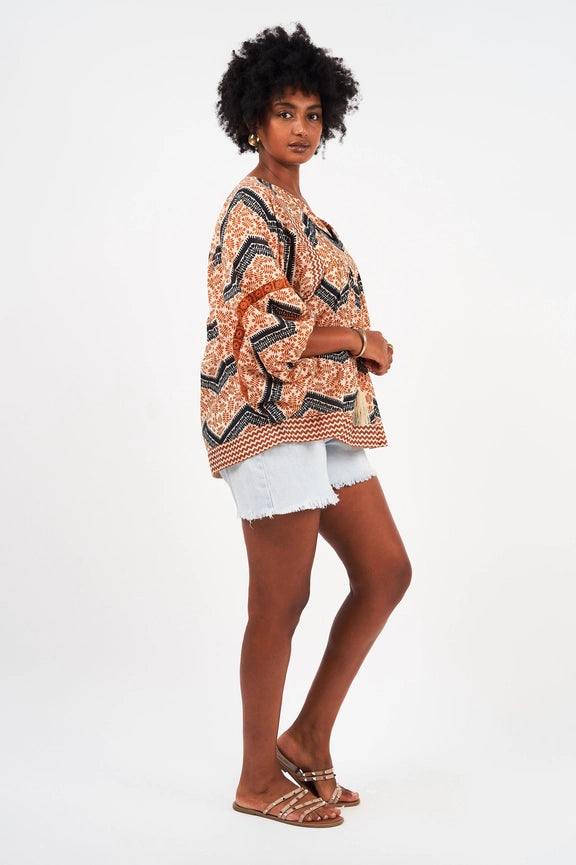 Bahamas Top Bohemia-Top-Naudic-XS-Rust-Urbanheer