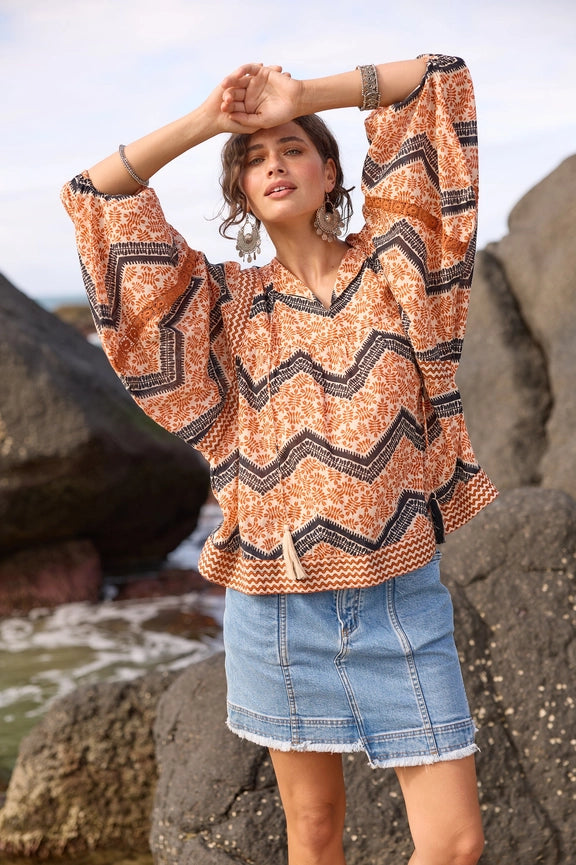 Bahamas Top Bohemia-Top-Naudic-XS-Rust-Urbanheer