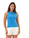 Bailey Feather Rib High Neck Tank