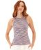 Bailey Marble Rib High Neck Tank
