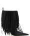 Balenciaga Avenue Fringe Ankle Boots
