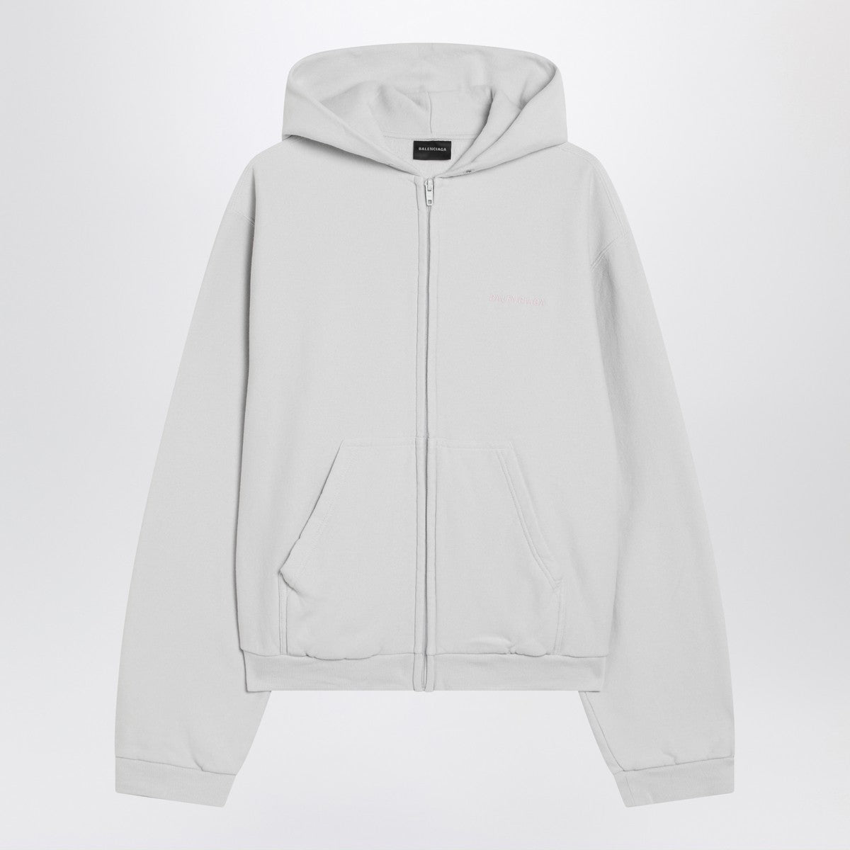 Balenciaga Back Regular Fit zip hoodie
