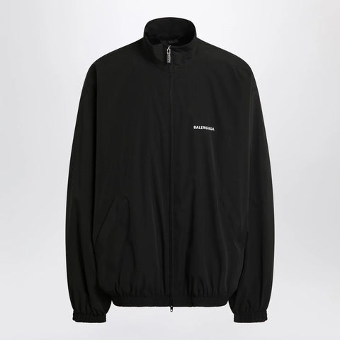 Balenciaga Back zip sweatshirt black