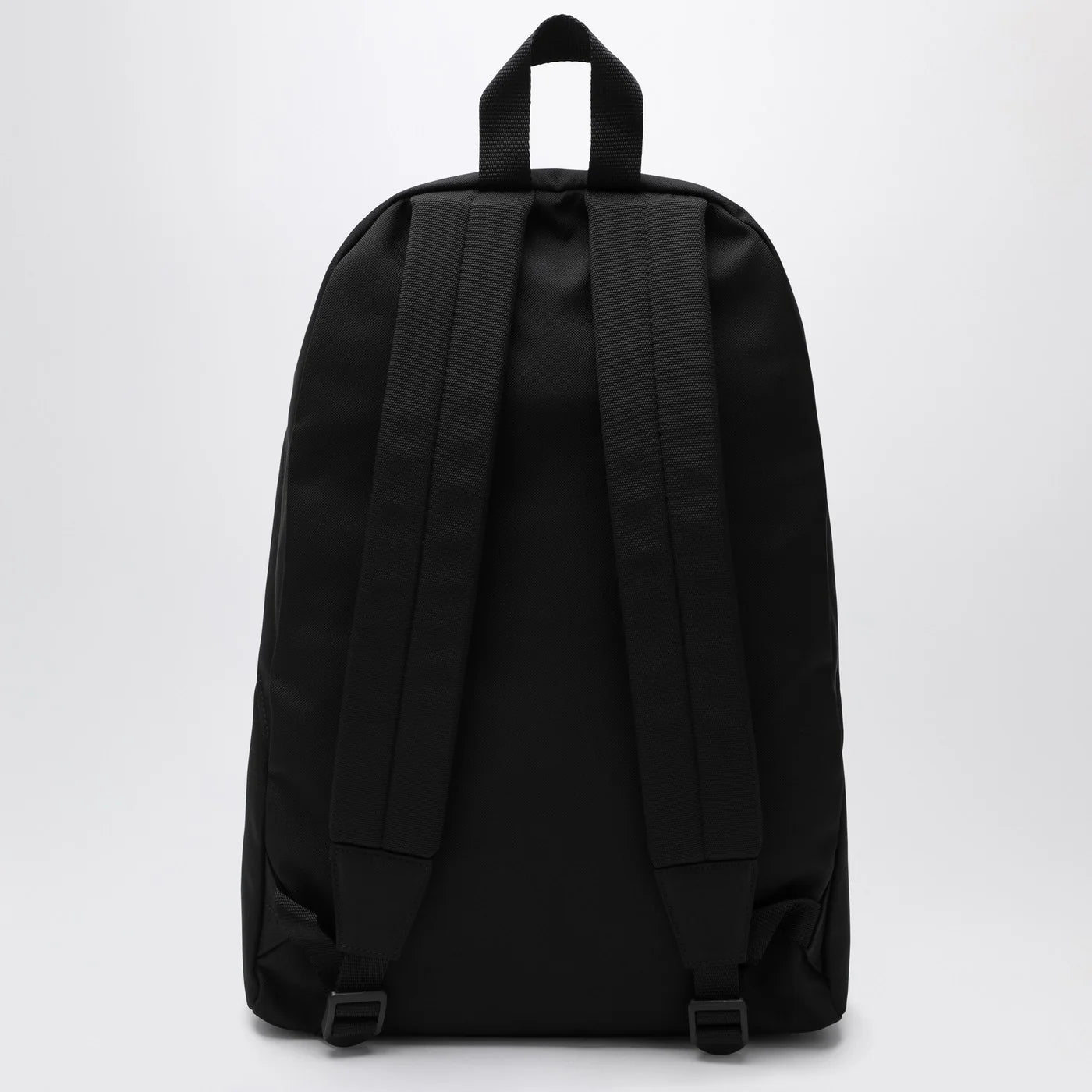 Balenciaga Black Explorer backpack with logo patch