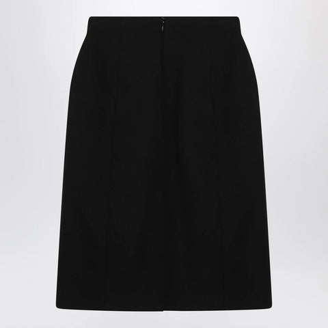 Balenciaga Black Hourglass midi skirt