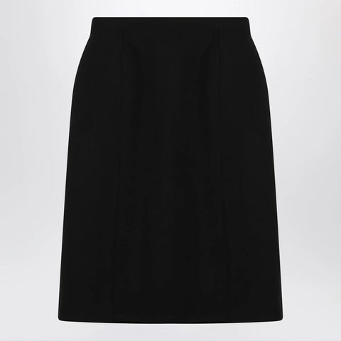 Balenciaga Black Hourglass midi skirt