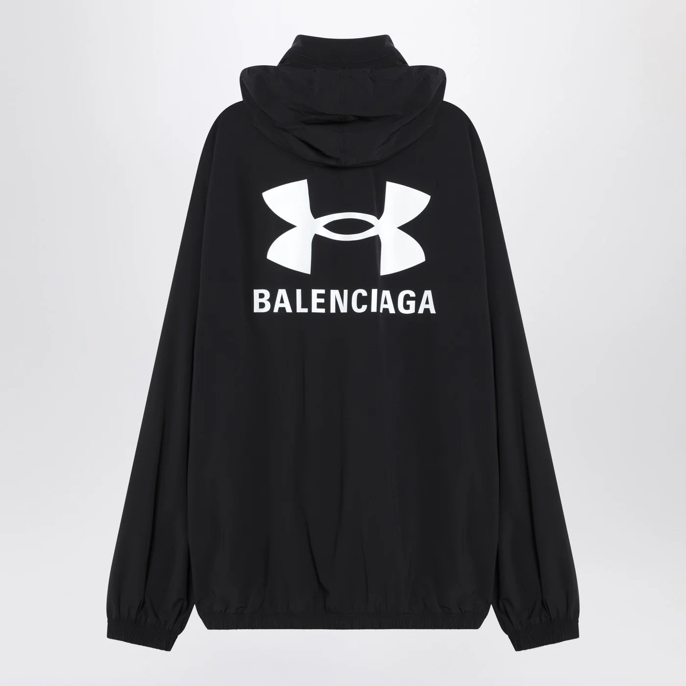 Balenciaga Black Under Armour windbreaker collaboration