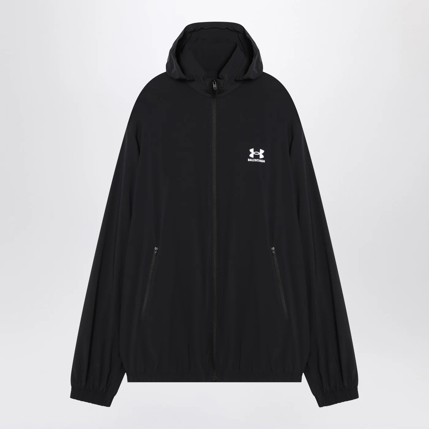 Balenciaga Black Under Armour windbreaker collaboration
