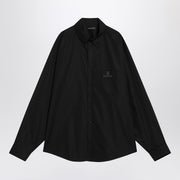 Balenciaga Black cotton shirt with logo