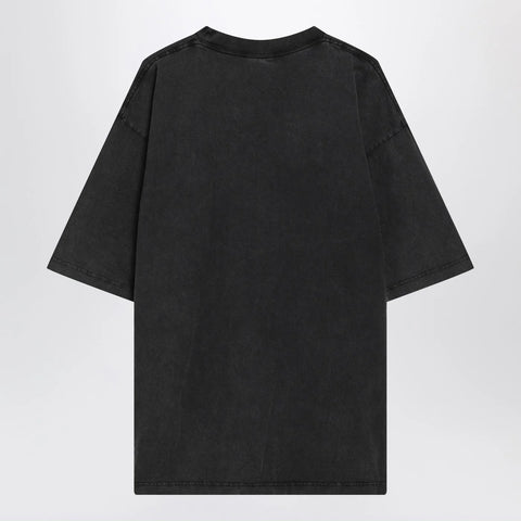 Balenciaga Black faded Crayon Loop oversize T-shirt