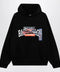 Balenciaga Black hoodie with logo print