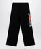 Balenciaga Black jogger trousers with logo print