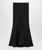 Balenciaga Black long wool skirt