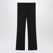Balenciaga Black regular fit tailored trousers