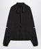 Balenciaga Black satin blouse with bow