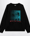 Balenciaga Black sweatshirt with logo print