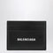 Balenciaga Cash black card holder in grained leather