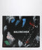 Balenciaga Cash leather wallet with painter’s print