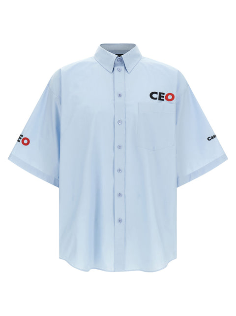 Balenciaga Ceo Uniform Logo Shirt