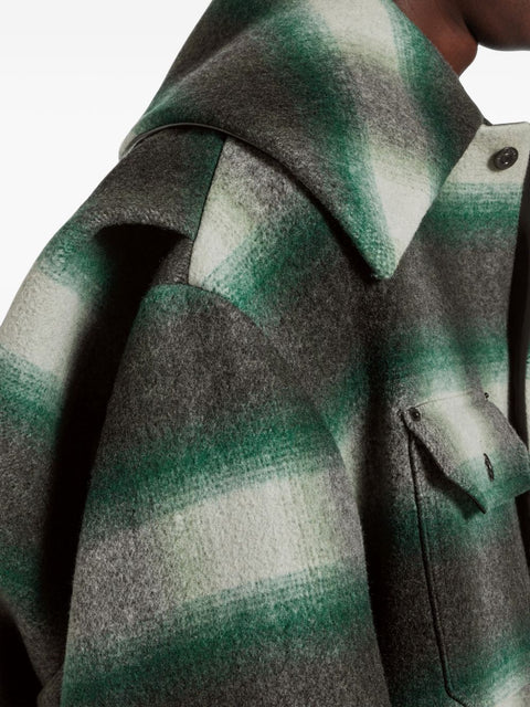 Balenciaga Checked flannel overshirt