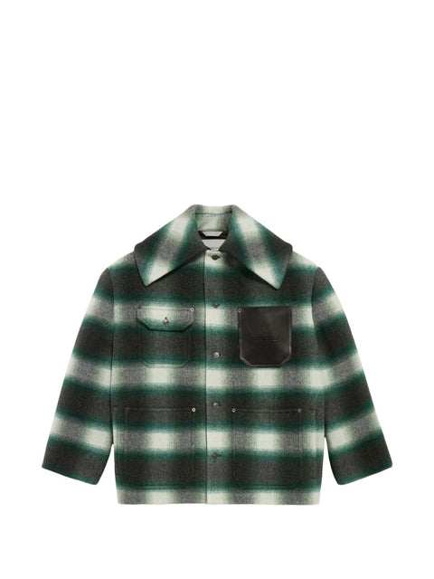 Balenciaga Checked flannel overshirt
