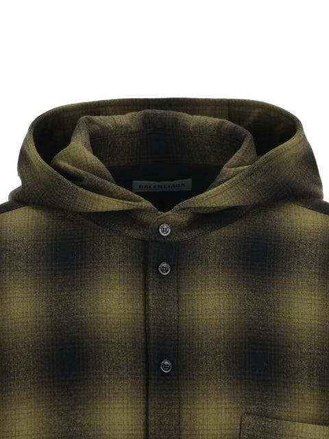 Balenciaga Checked flannel shirt