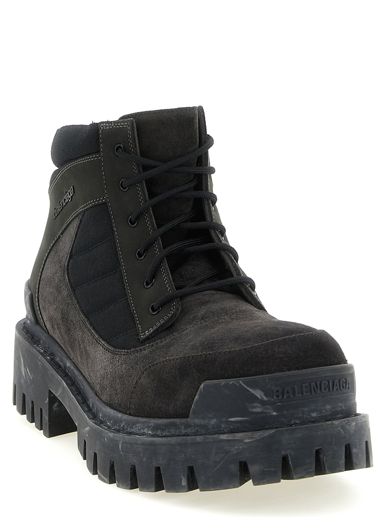Balenciaga Combat Strike Ankle Boots