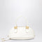 Balenciaga Cream leather Bolero Mini bowling bag