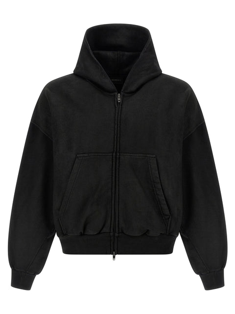 Balenciaga Cropped Hoodie