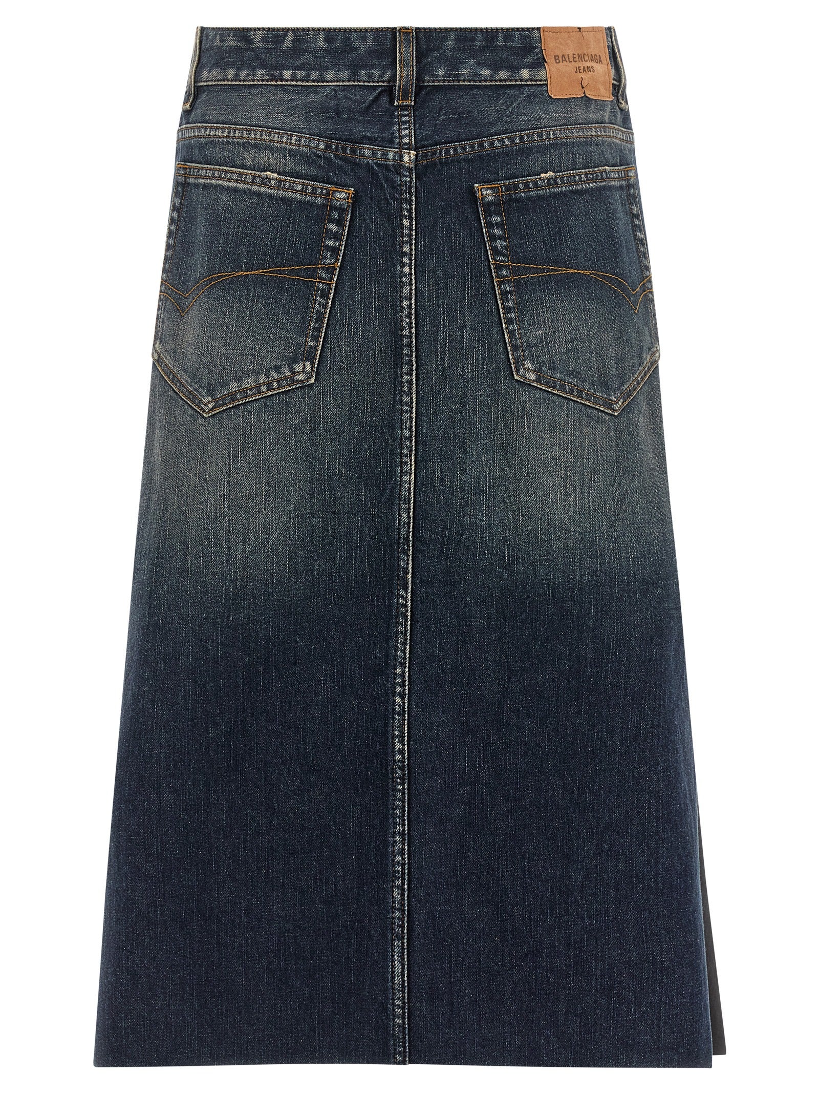 Balenciaga Hybrid Pleated Skirt