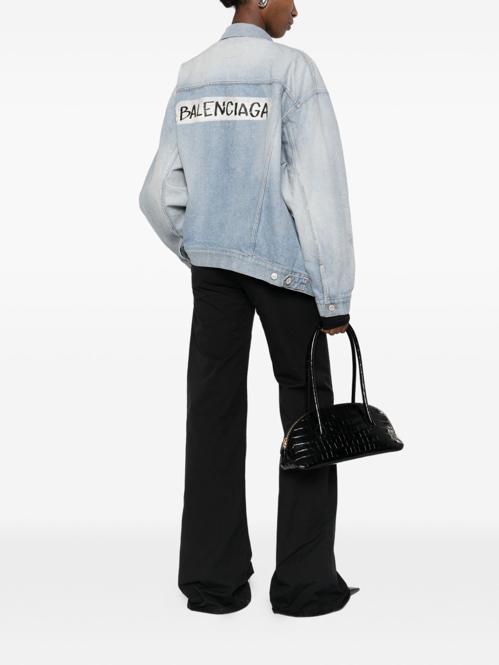 Balenciaga Jackets Clear Blue