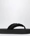 Balenciaga Jet Lag thong sandals in black satin