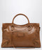 Balenciaga Le City medium bag in camel/antique gold