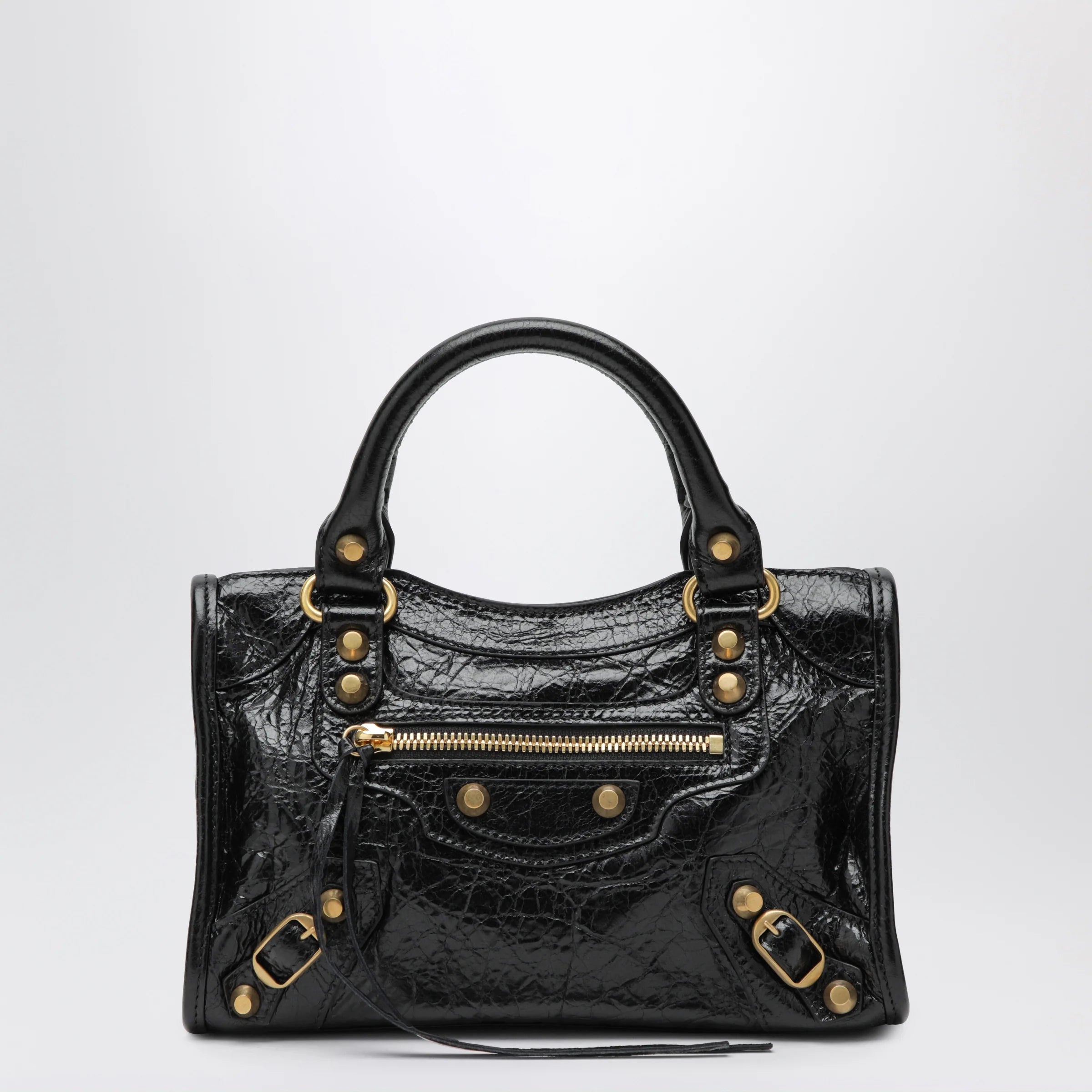 Balenciaga Le City mini bag in black lambskin