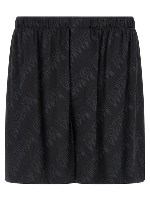 Balenciaga Logo Shorts