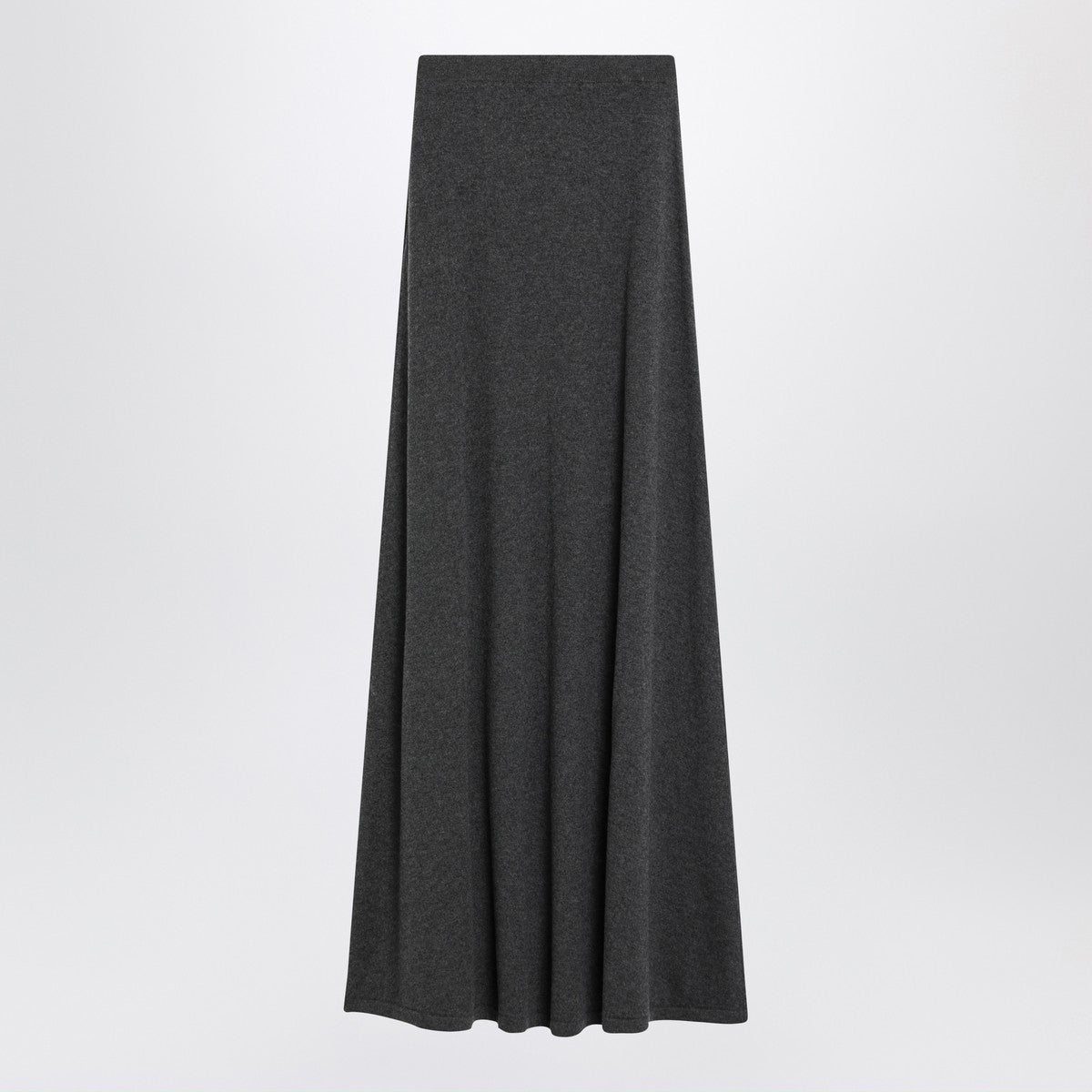 Balenciaga Long grey wool skirt
