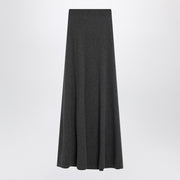 Balenciaga Long grey wool skirt