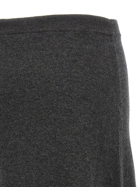 Balenciaga Maxi Wool Skirt