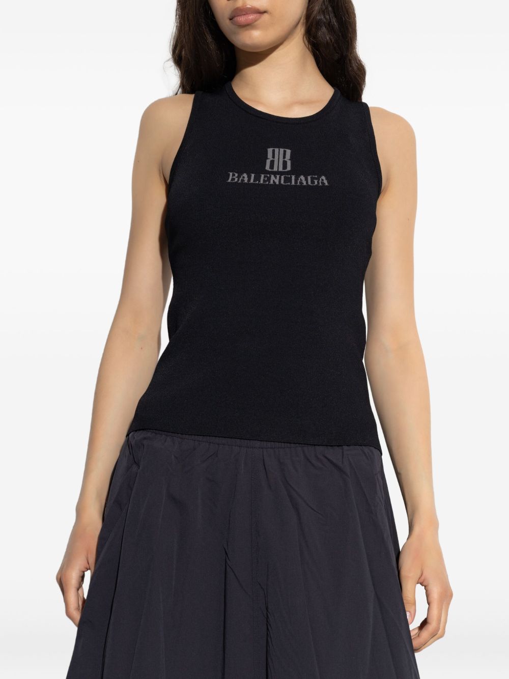 Balenciaga Nano BB tank top