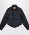 Balenciaga Navy blue jacket with curved waist