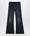 Balenciaga Navy blue jeans with curved waist